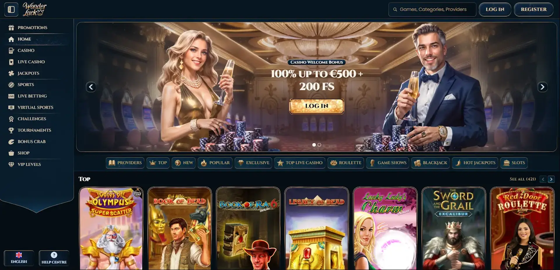 Wonderluck casino